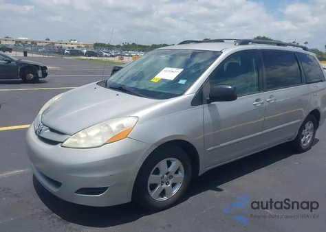 2007 Toyota Sienna Le из США, поврежденный, VIN 5TDZK23C67S023051